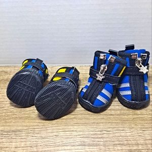 Dogs Sport Shoes Durable Paw Protector, shoes reflective booties anti-slip #3